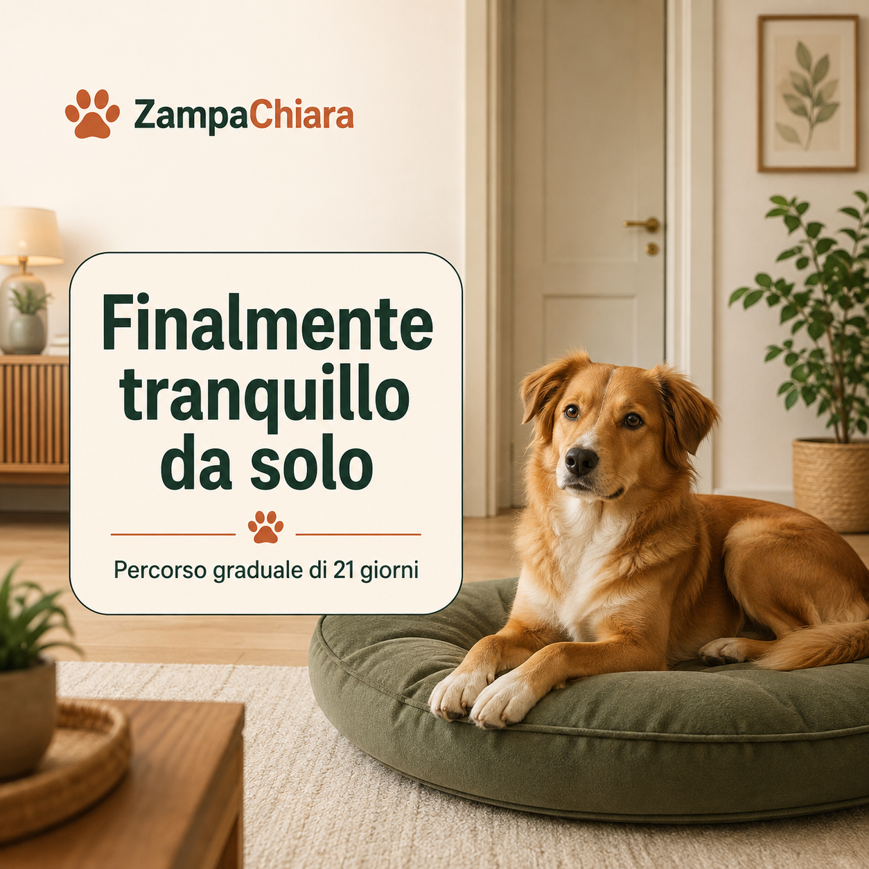 Finalmente tranquillo da solo