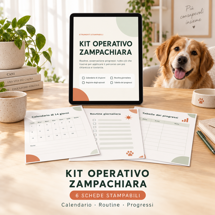 Kit operativo ZampaChiara